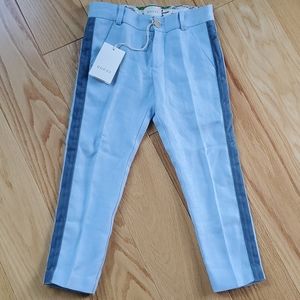 Authentic GUCCI Tuxeedo Sky Blue Pants